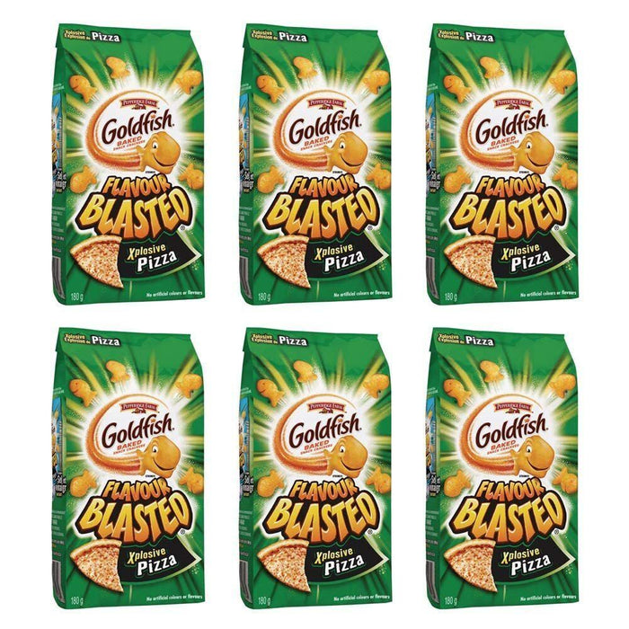 Goldfish Flavour Blasted Xplosive Pizza 6.34oz 6 Pack {1-5 DAY SHIPPING}