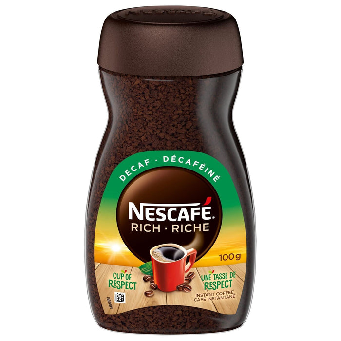 Nescafe Rich Decaffeinated Instant Coffee 100g