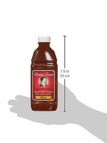 Diana Garlic Rib & Chicken Sauce 500ml, 3 BOTTLES