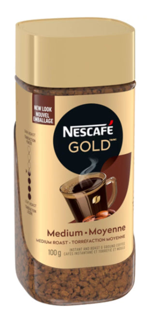 Nescafe Gold Instant Coffee Medium Roast 100g