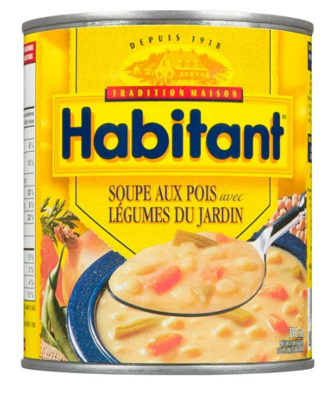 Habitant Pea Soup with Garden Vegetables, 796mL
