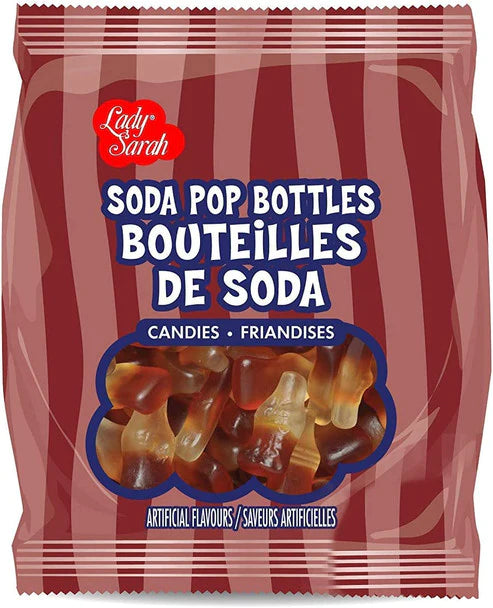 Lady Sarah Soda Pop Bottles Gummies 120g/4.2oz Peg Bag