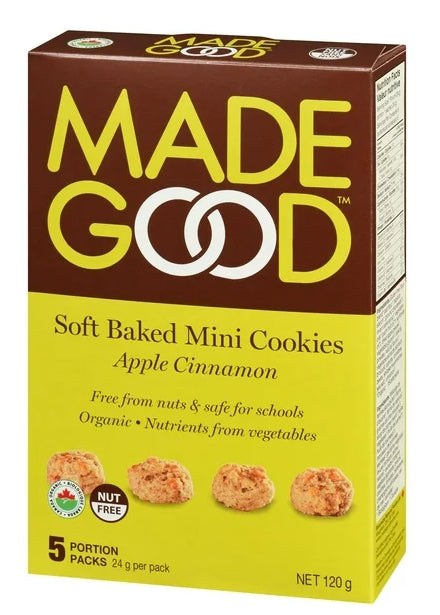 Made Good Apple Cinnamon Soft Baked Cookies, 120g