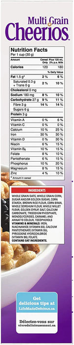 General Mills Cheerios Multi-Grain Cereal, 342g/12.1oz