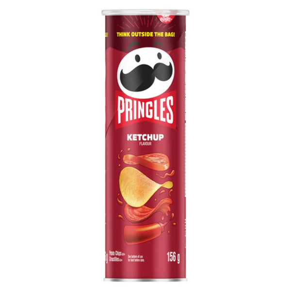 Pringles Canned Potato Chips Ketchup 156g