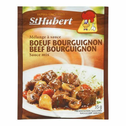 St Hubert Beef Bourguignon Mix 35g Each 6 Packets