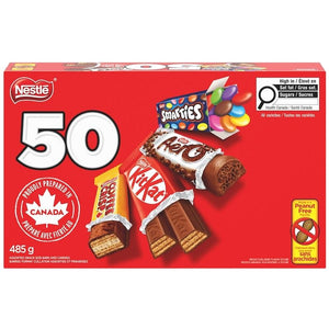 Nestle KitKat Aero Smarties Coffee Crisp Mini Bars and Candies, 485g