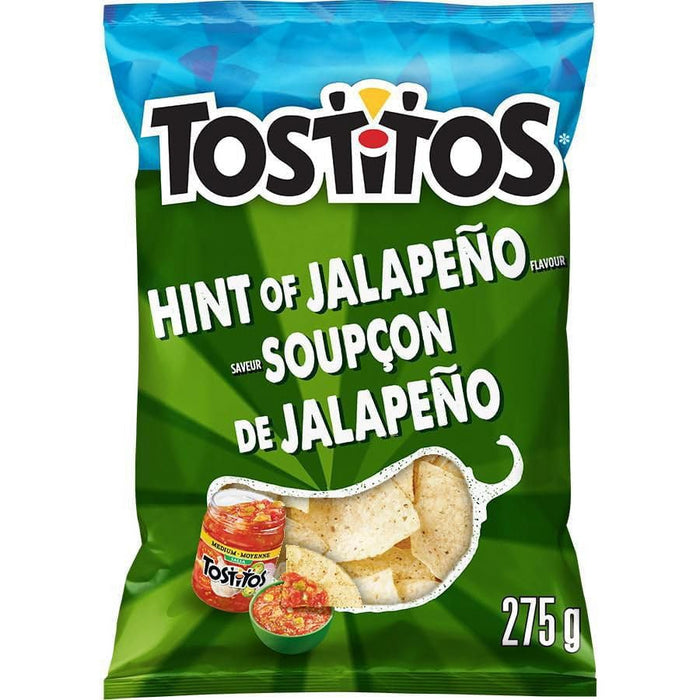 Tostitos Hint of Jalapeno Tortilla Chips 275g/9.7oz Each 3 Bags