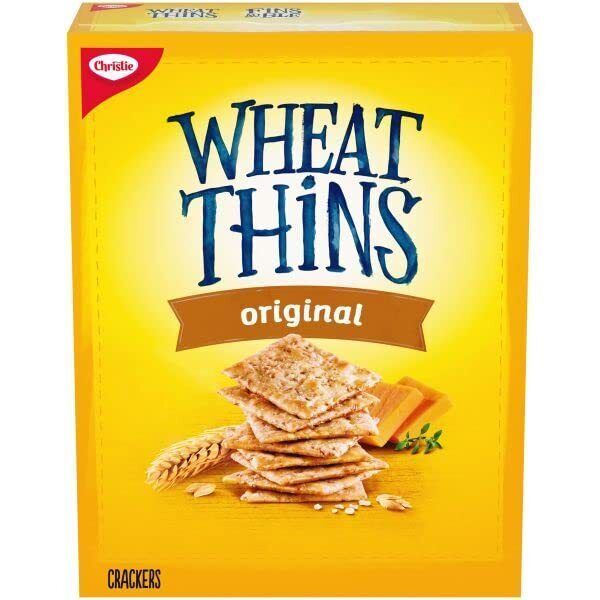 Chirstie Wheat Thins Crackers, Original, 200g/7.1oz., {Canadian Product}