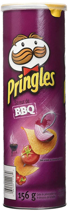 Pringles BBQ Flavor Potato Chips, 156g