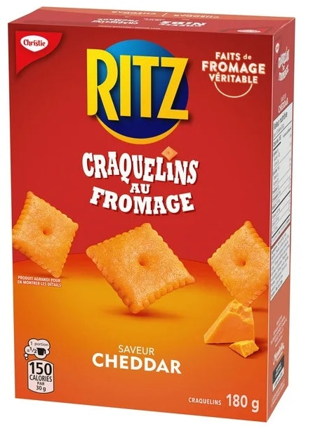 Ritz Cheese Nibs Cheddar Crackers 180g