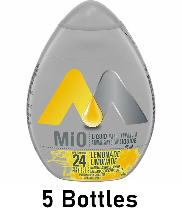 Mio Lemonade Liquid Water Enhancer 48ml 5 Count