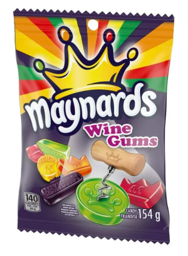 Maynards Wine Gums Gummy Candy, 154g