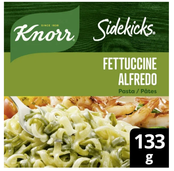 Knorr Sidekicks Fettuccine Alfredo Pasta Side Dish, 133g