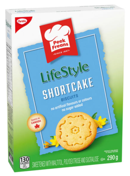 Peek Freans Lifestyle Shortcake Biscuits 290g