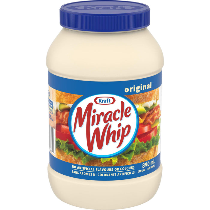 Kraft Miracle Whip Original Dressing, 890mL/30.1oz