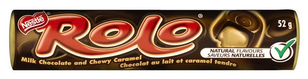 Rolo Milk Chocolate And Chewy Caramel Candy, 10pc Roll