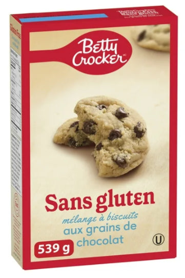 Betty Crocker Gluten Free Cookie Mix, Chocolate Chip, 539g