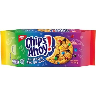 Chips Ahoy Rainbow Chocolate Chip Cookies, 258g/9.1oz