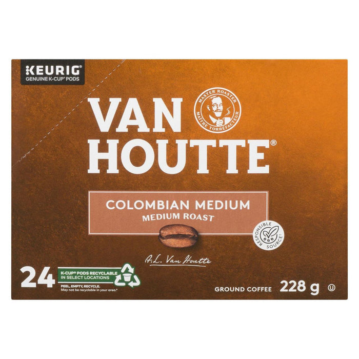 Van Houtte Colombian Medium Roast K-Cups, 24-Count