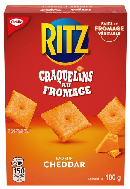 Ritz Cheese Nibs Cheddar Crackers 180g