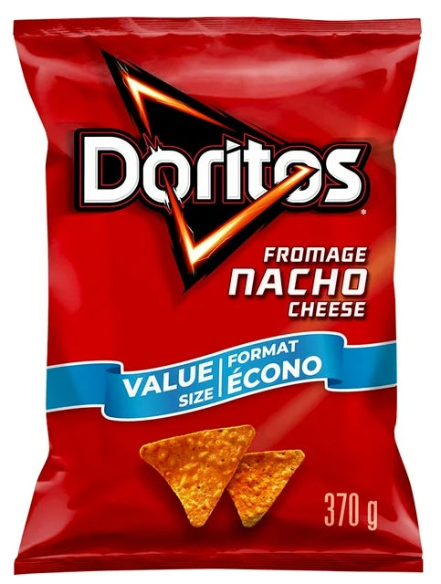 Doritos Nacho Cheese Tortilla Chips, 370g