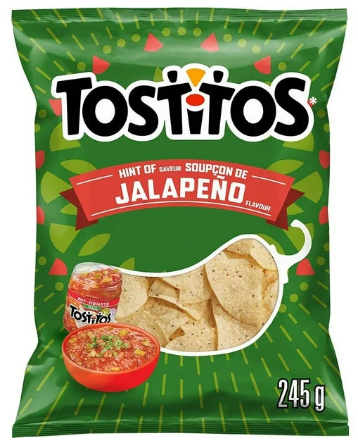 Tostitos Tortilla Chips Hint of Jalapeno 245 g