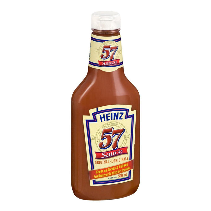 Heinz Original 57 Tangy & Spicy Sauce 500 ml Each 2 Bottles