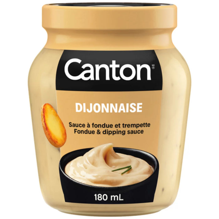 Canton Fondue & Dipping Sauce Dijonnaise 180ml