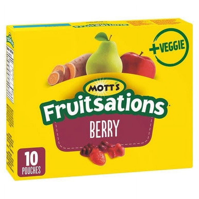 Mott's Fruitsations + Veggie Gluten Free Berry 226g/8oz Box