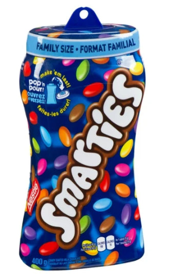 Nestle Smarties Candy Coated Milk Chocolate Pouch 400g