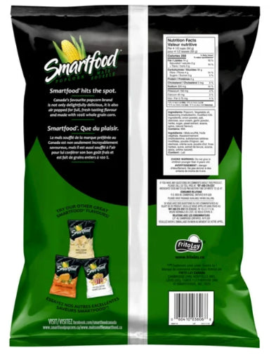 Smartfood Sour Cream & Onion Flavor Seasoned Popcorn, 175g