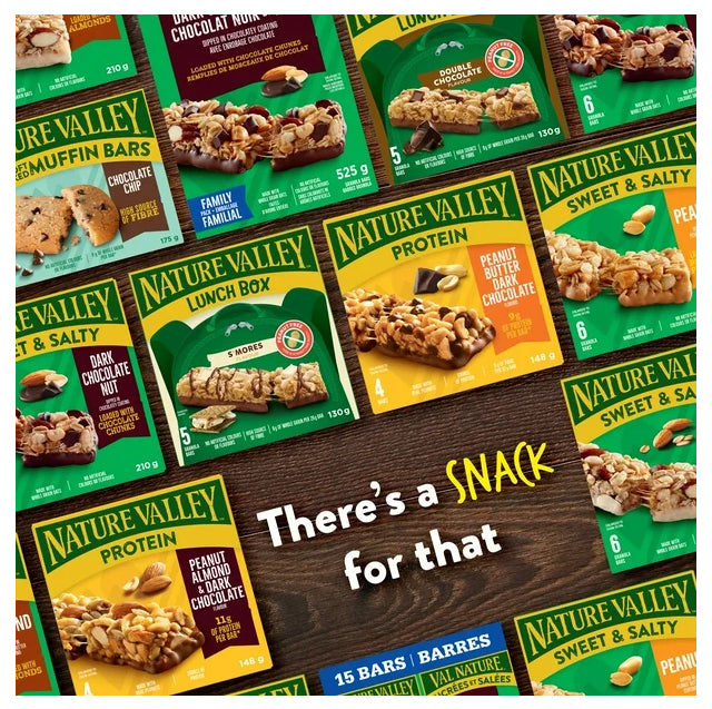 Nature Valley Chewy Trail Mix Granola Bars, Coconut Dark Chocolate, 5ct, 160g