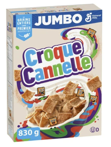 Cinnamon Toast Crunch Breakfast Cereal, Jumbo Size, 830g