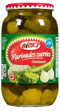 Bick's Sweet Mix Pickles, 1L