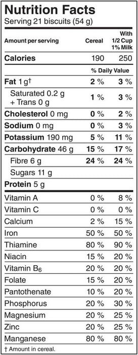 Mini Wheats Brown Sugar Breakfast Cereal 460g