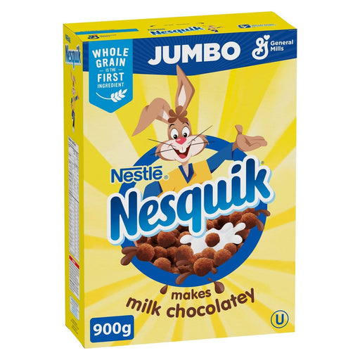 Nesquik Chocolatey Cereal Jumbo Size 900g/32 oz. - CanadaGrocery