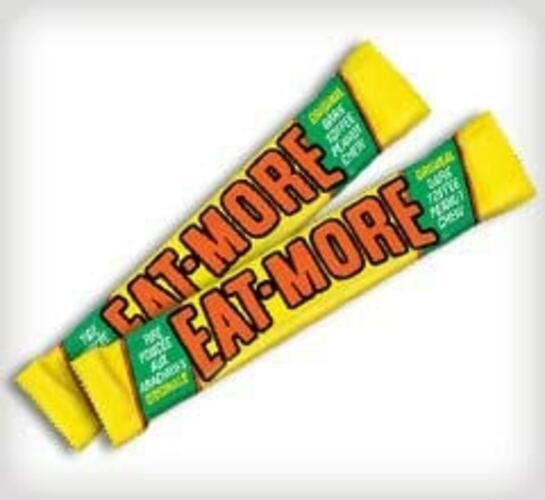 Eat-more Candy 48 Bars Dark Toffee Peanut Candy Bar {Canadian Product}