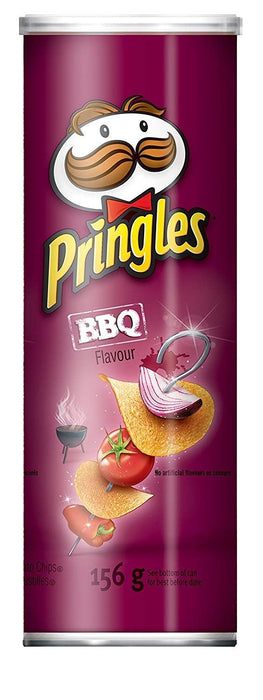 Pringles BBQ Flavor Potato Chips, 156g