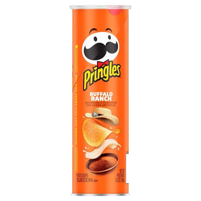 Pringles Buffalo Ranch Potato Chips 5.96oz, 3 CANS