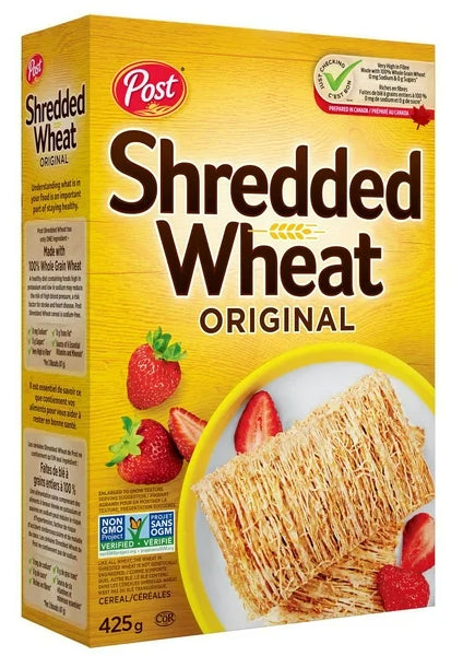 Post Shredded Wheat Original Big Biscuit Cereal, 425g