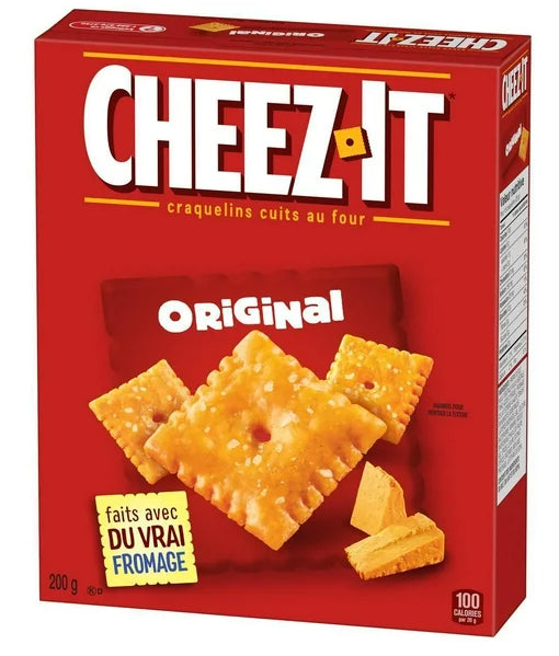 Cheez-It Canada Original, Baked Snack Crackers, 200g