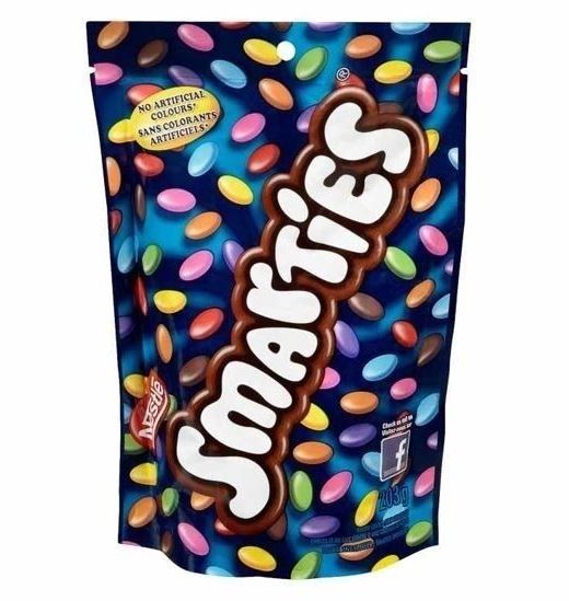 Nestle Smarties Chocolate Candy From Canada 203g