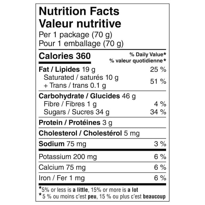 Nestle Coffee Crisp Mega Cold Brew Wafer Bars Case, 24x70g