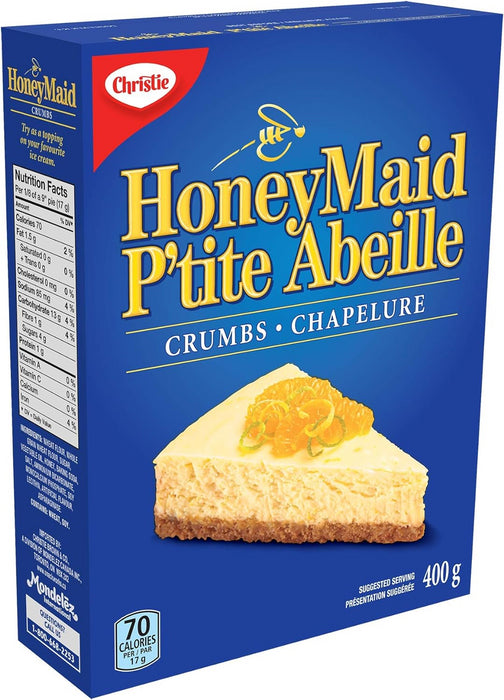 Christie Honey Maid Graham Crumbs, 400g/14.1oz