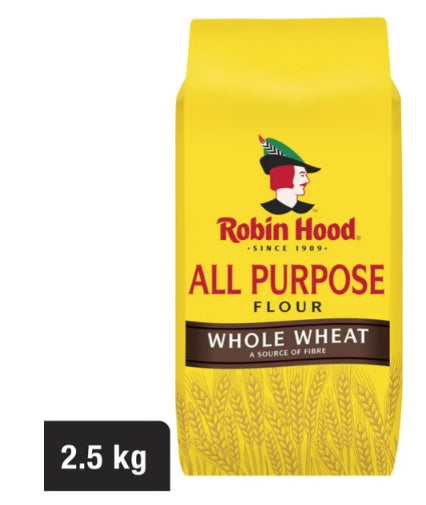 Robin Hood Whole Wheat All Purpose Flour, 2.5Kg