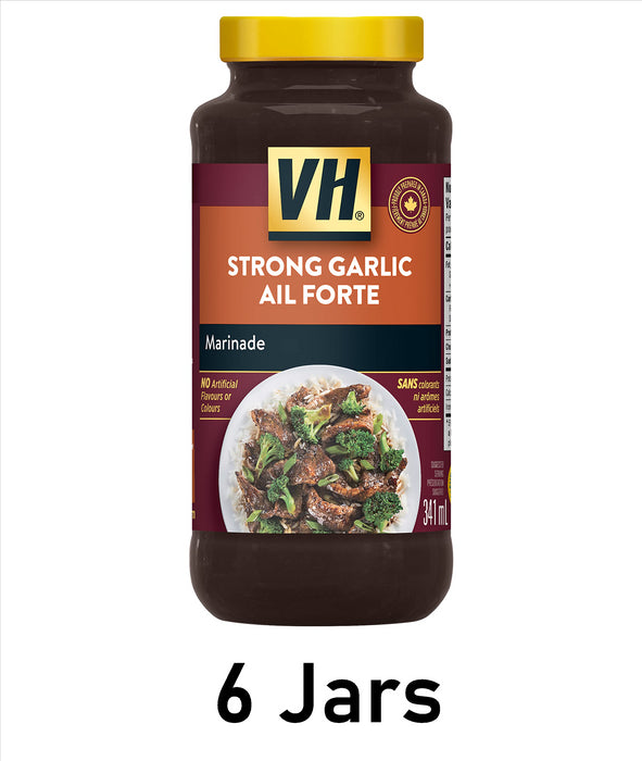 VH Chinese Strong Garlic Rib Cooking Sauce, 341mL/11.5oz Each 6 Jars