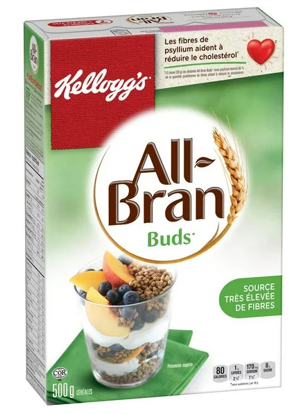 Kellogg's All-Bran Buds Cereal, 500g