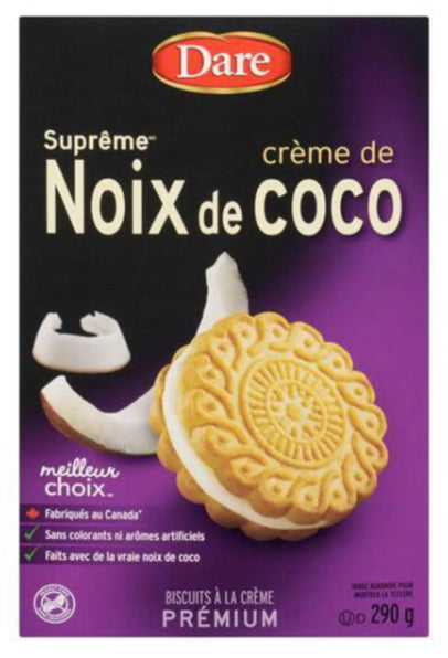 Dare Ultimate Peanut-Free Cookies Coconut Creme 290g