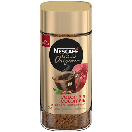 Nescafe Gold Origins Colombia Coffee Jar, 95g/3.4oz - CanadaGrocery